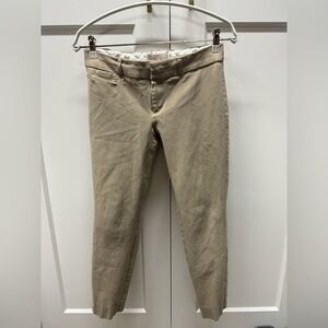 Banana Republic Sloan pant in khaki